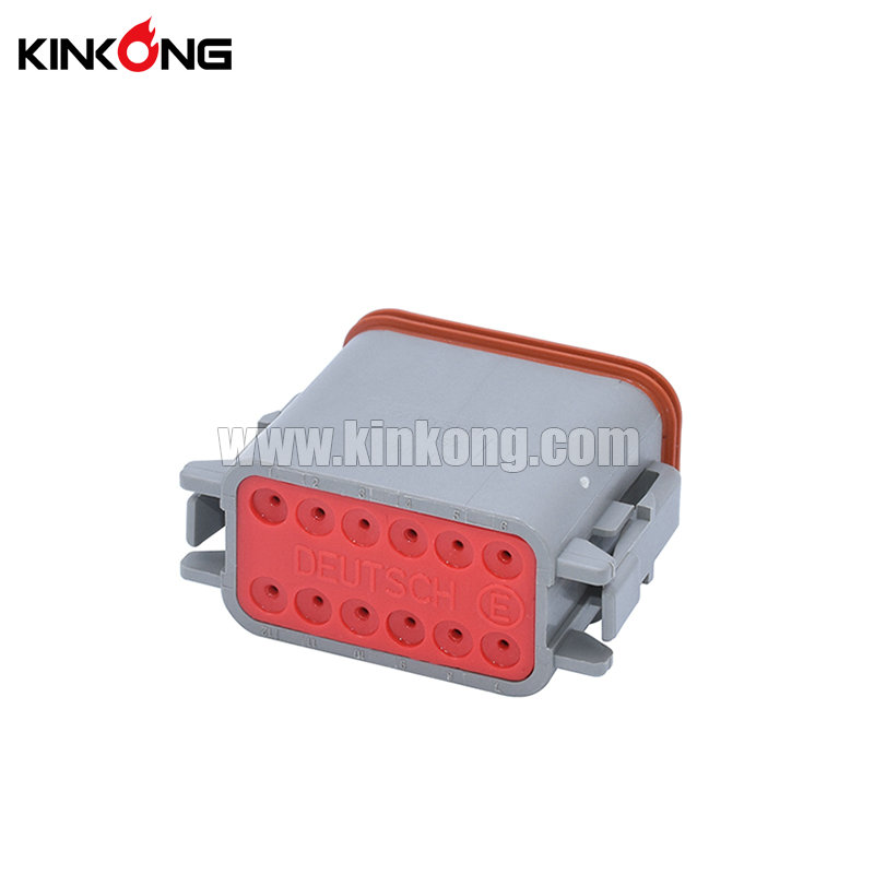 DT06-12SA-C015 Female 12 Pins Car Connector - Kinkong