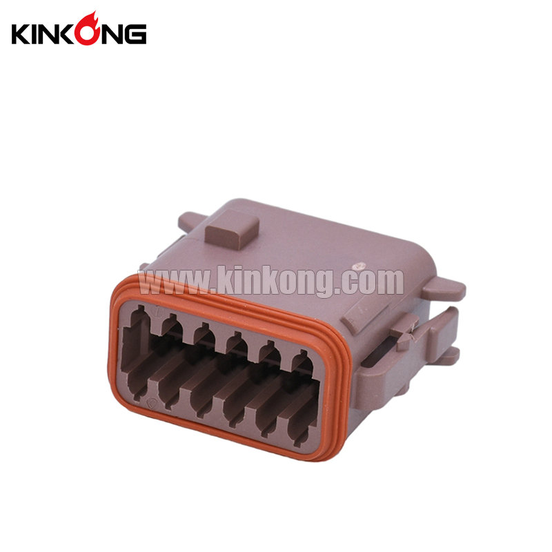 DT06-12SD-CE06 Female 12 Pins Automotive Connector - Kinkong